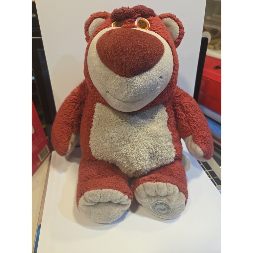 Disney Store Lotso Huggin Bear Plush 15"  Toy Story‎ 3 Stuffed